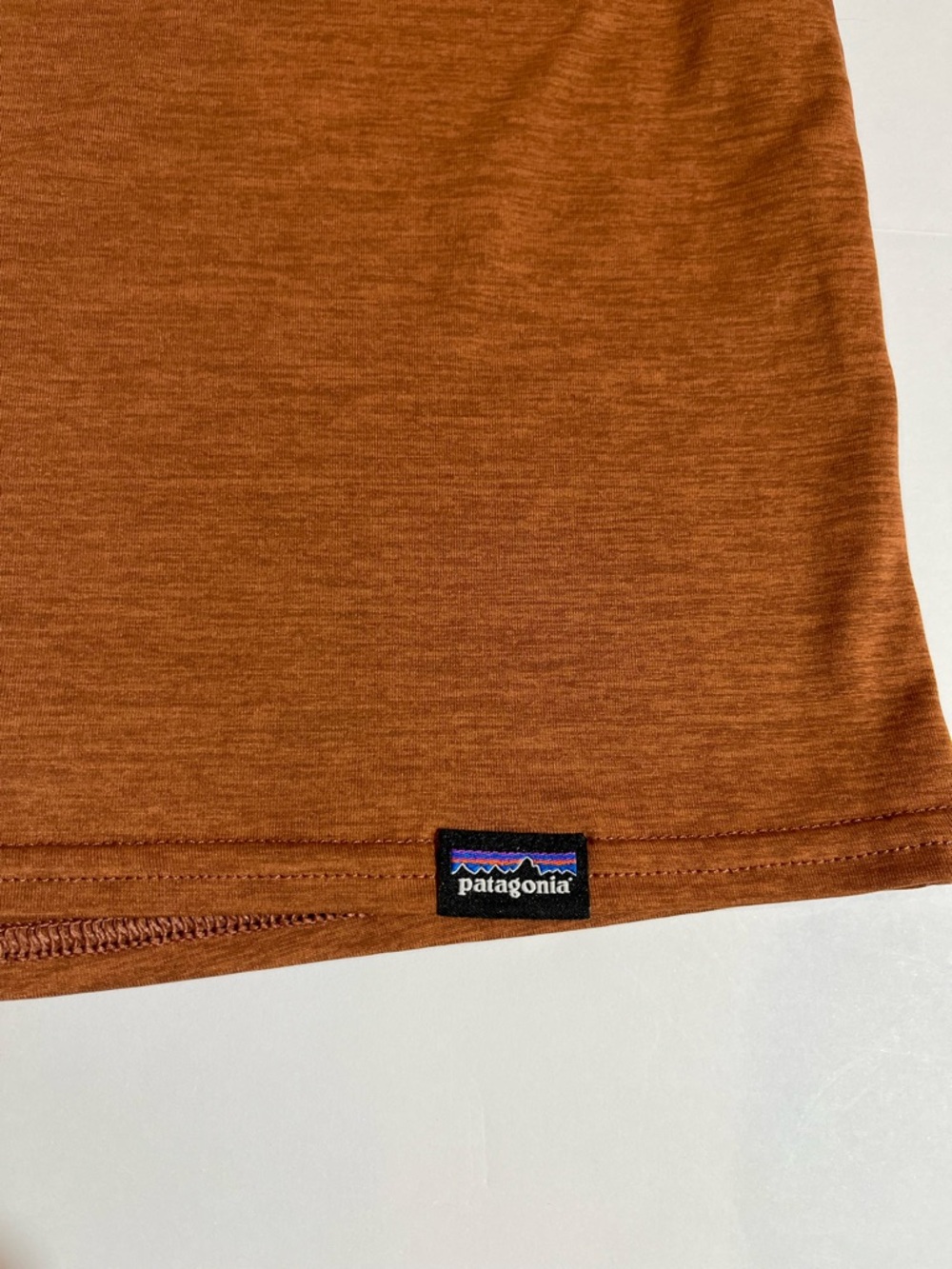 Patagonia Men’s Capeline Save Our Home Planet Logo Orange Short Sleeve Small - Picture 6 of 10